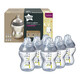 Tommee Tippee Closer to Nature Feeding Bottle, 260ml x 6 -Boy image number 1